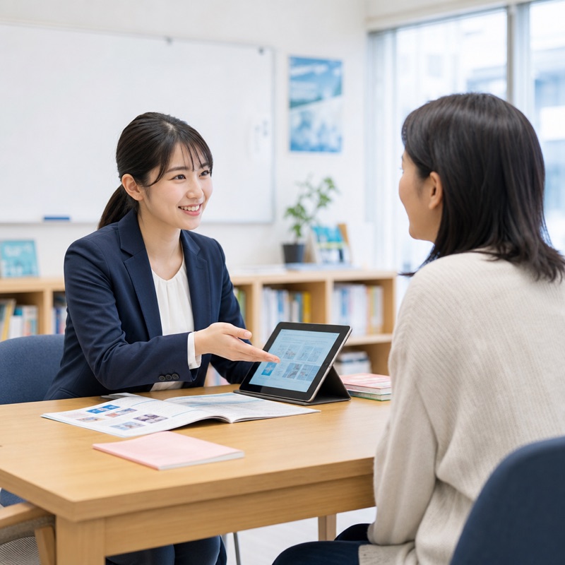 無料で相談できる様子